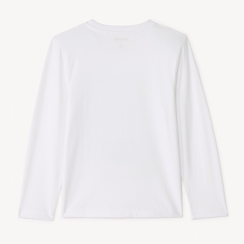 Camiseta de manga larga estampada para niño 