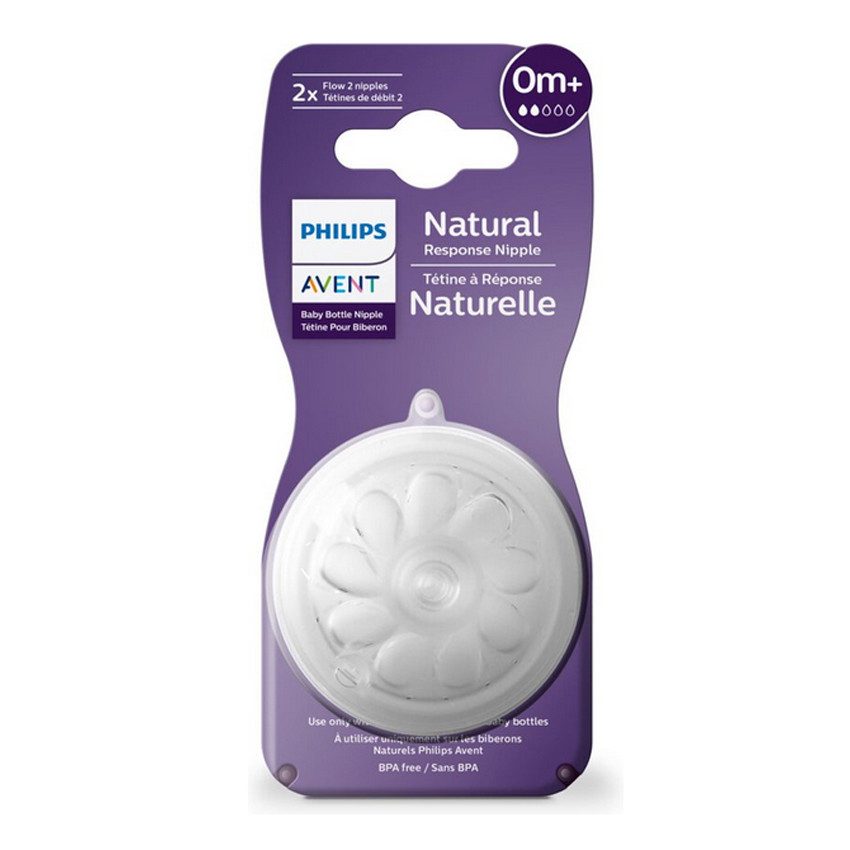 Tétine Natural Response débit lent - 0m+ 