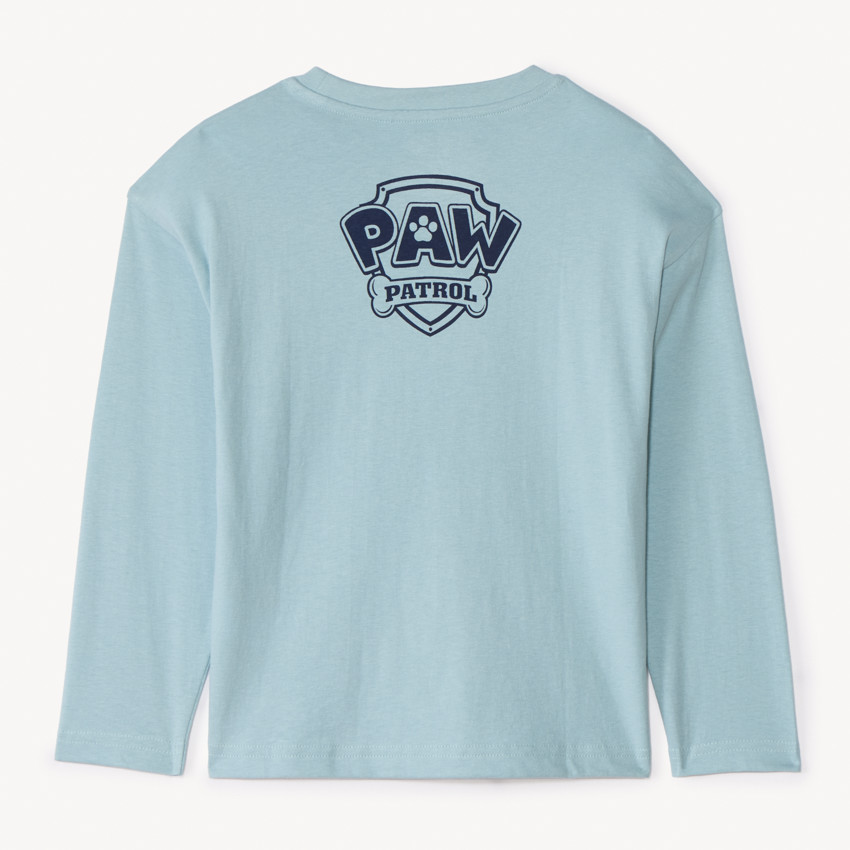 Camiseta de manga larga oversize Chase Patrulla Canina para niño. 