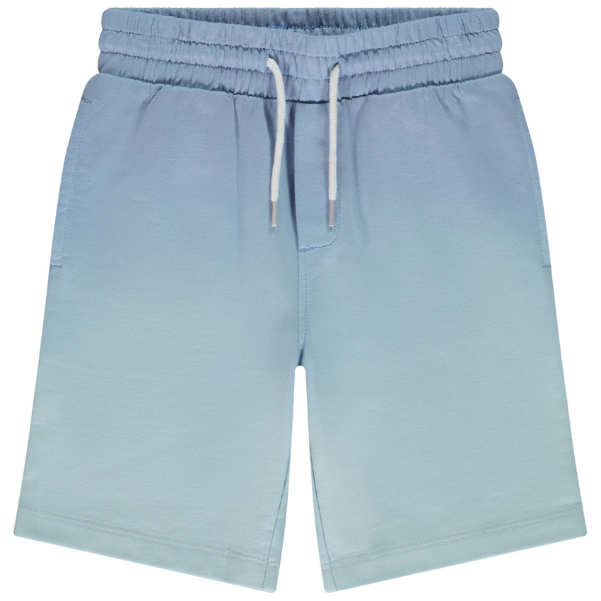 Bermuda de felpa efecto degradado para niño 