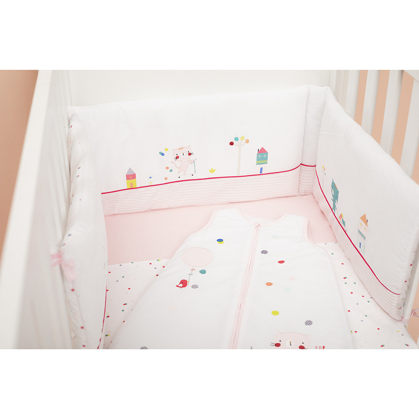 Juego de sábanas con funda nórdica y funda de almohada Happy Days 