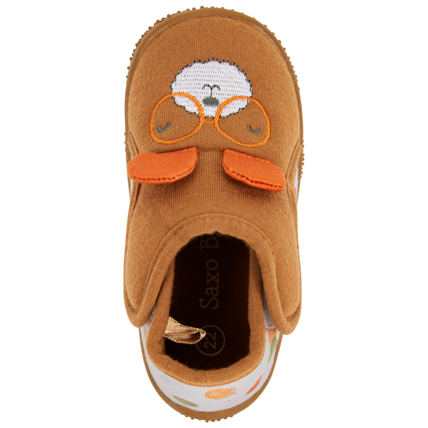 Patucos divertidos de ardilla para bebé niño 