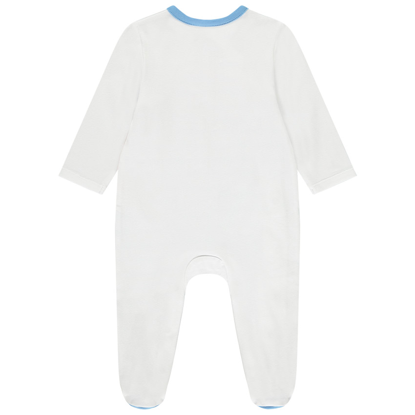 Pelele fantasía con rayas y cangrejo para bebé niño 