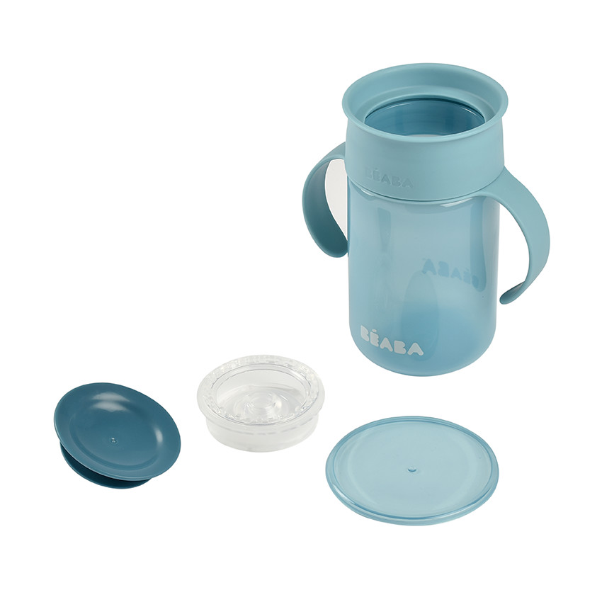 Tasse d'apprentissage 360° bleu 