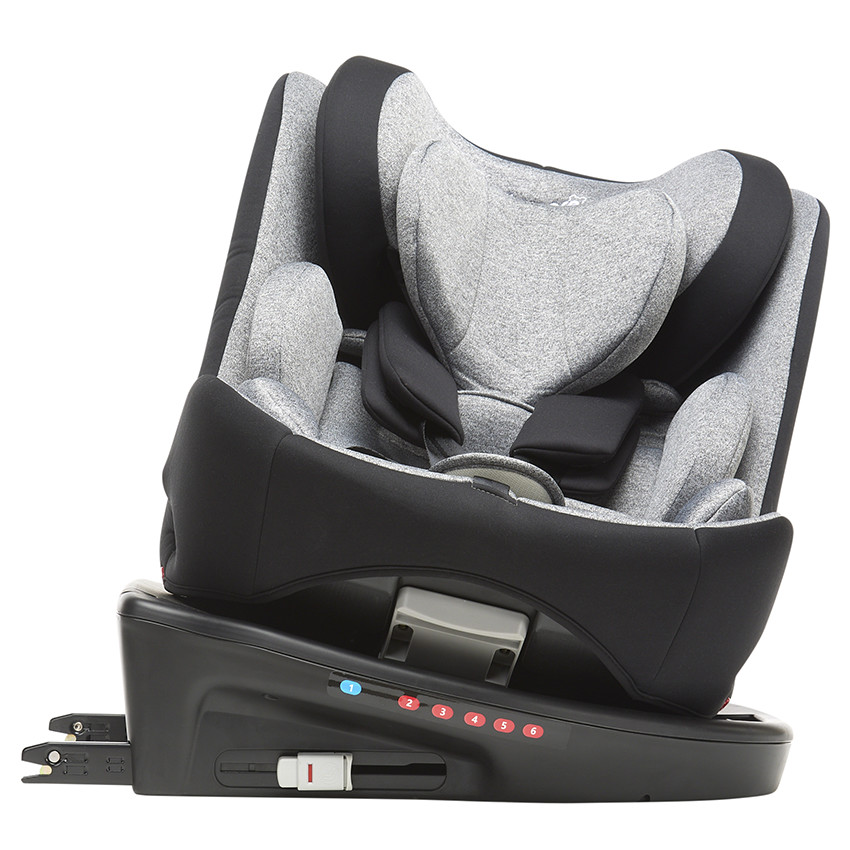 Silla de coche evolutiva i-Size 40-150 cm negro/gris 