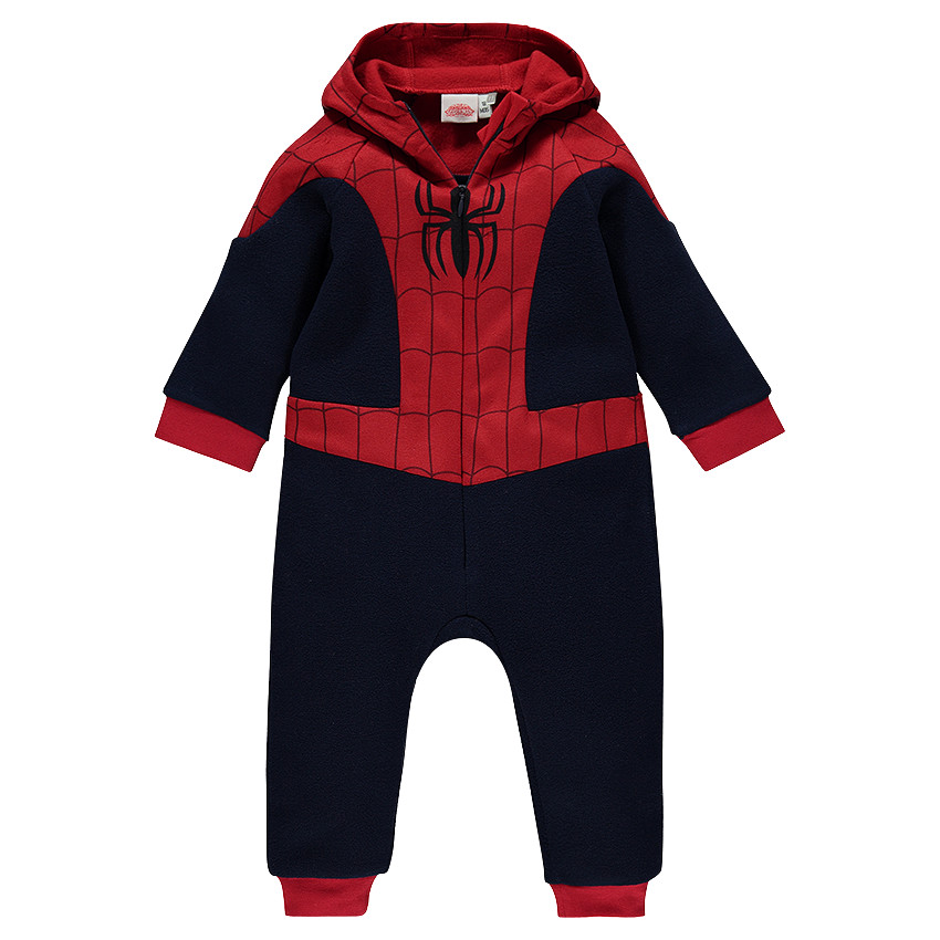 Sobrepijama con capucha de tela sherpa Marvel con motivo Spiderman 