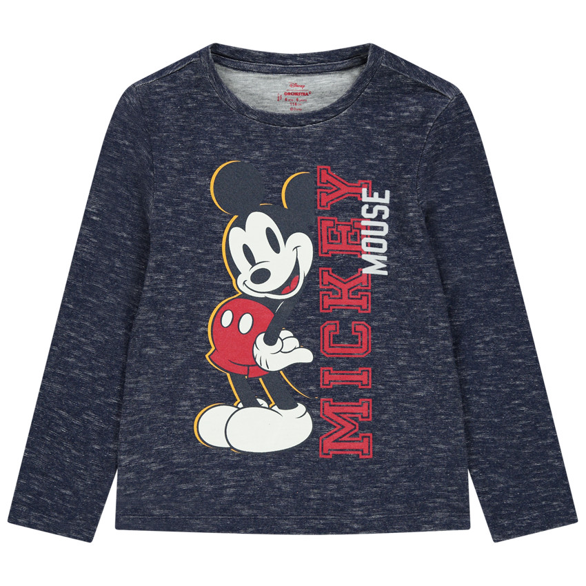 Camiseta de manga larga con estampado de Mickey Disney 