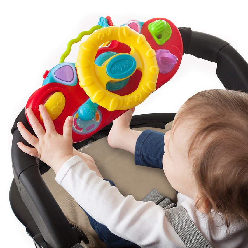 Gimnasio bebé - Coche Comfy con Música y Luces 