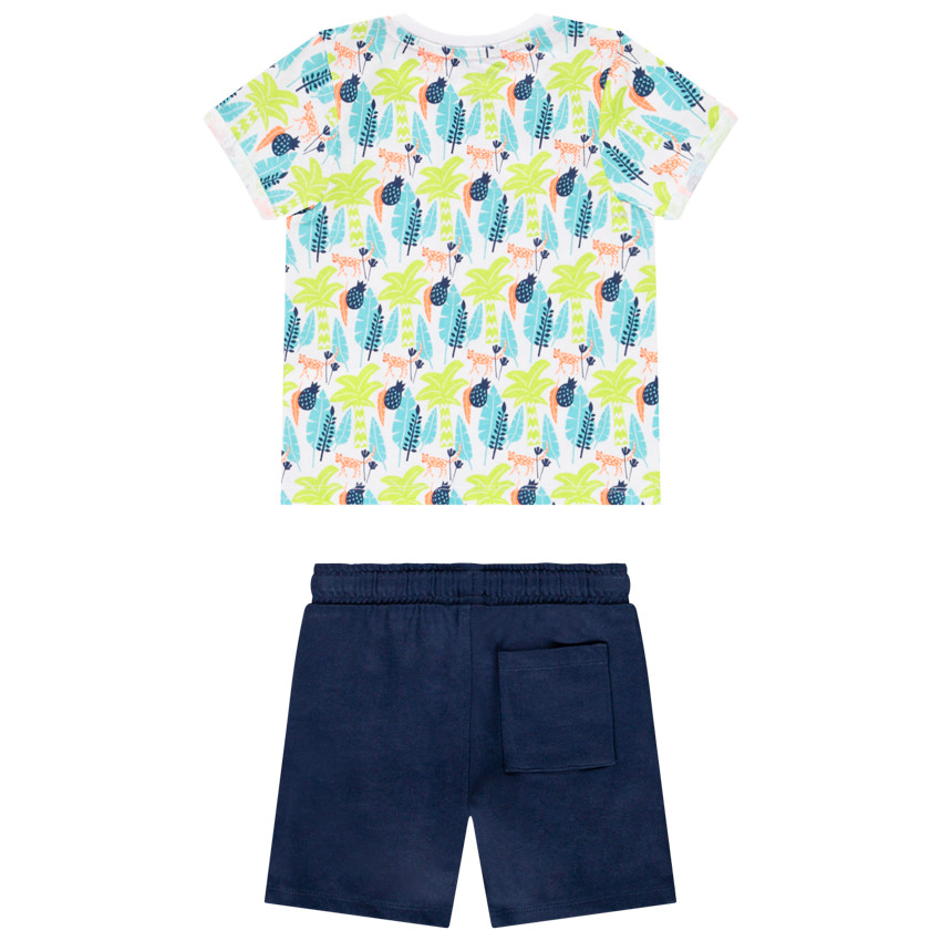 Ensemble de plage t-shirt et bermuda imprimé Savane pour bébé garçon  Additional Ensemble de plage t-shirt et bermuda imprimé Savane pour bébé garçon