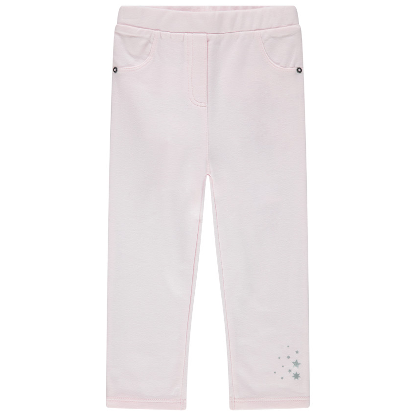 Jeggings lisos de punto con estrellas plateadas estampadas  Additional Jeggings lisos de punto con estrellas plateadas estampadas