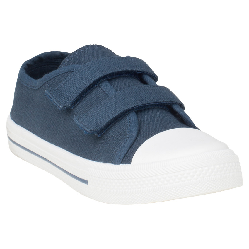 Zapatillas bajas de tela con velcro del 20 al 23 Main Zapatillas bajas de tela con velcro del 20 al 23