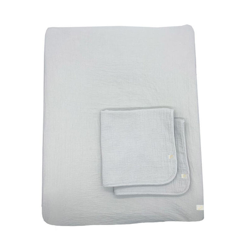 Housse de matelas à langer + 2 linges Promenons nous 