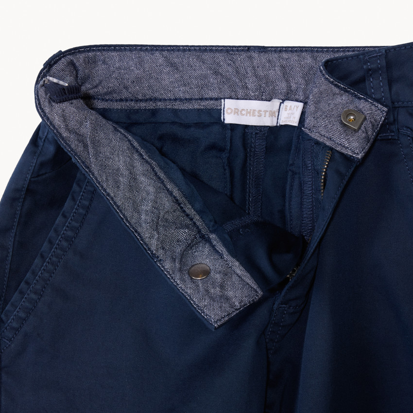 Pantalón chino en sarga para niño  Additional Pantalón chino en sarga para niño