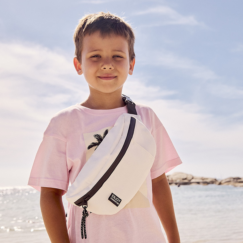 Bandolera con cremallera para niño 