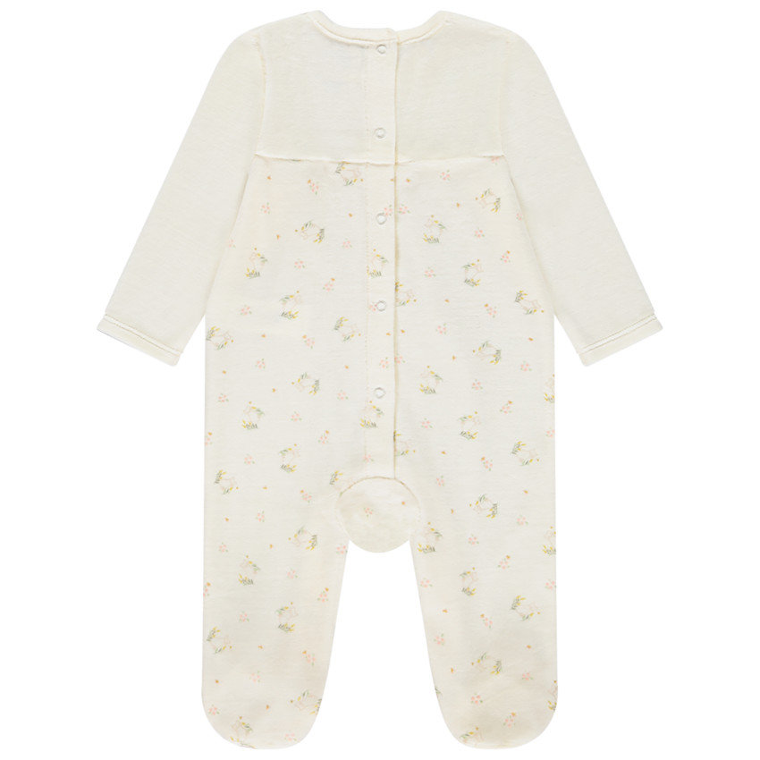 Pelele de terciopelo con estampado de gatos para bebé niña  Additional Pelele de terciopelo con estampado de gatos para bebé niña