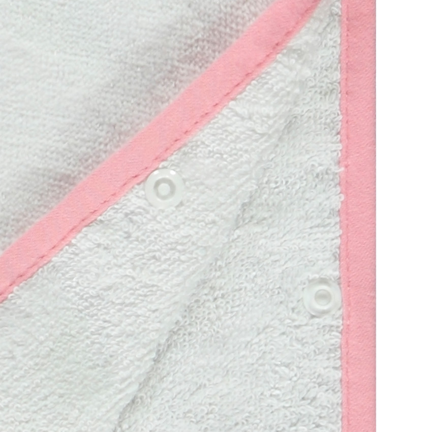 Capa de baño de esponja con estampado de flamencos rosas para bebé niña 