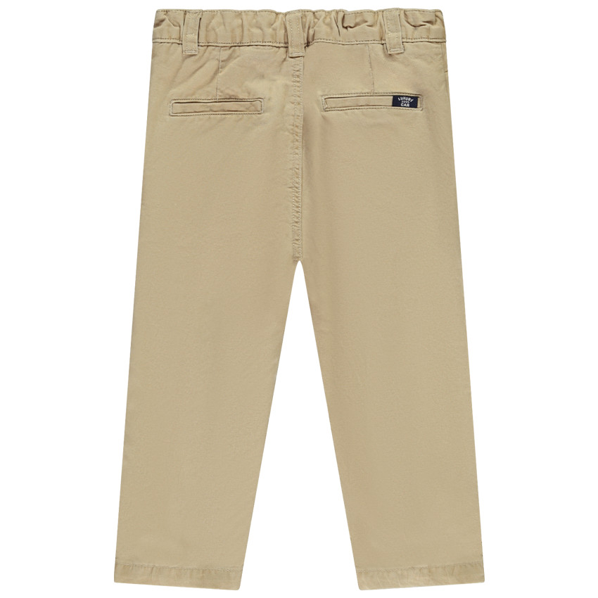 Pantalón chino de piqué liso para bebé niño 