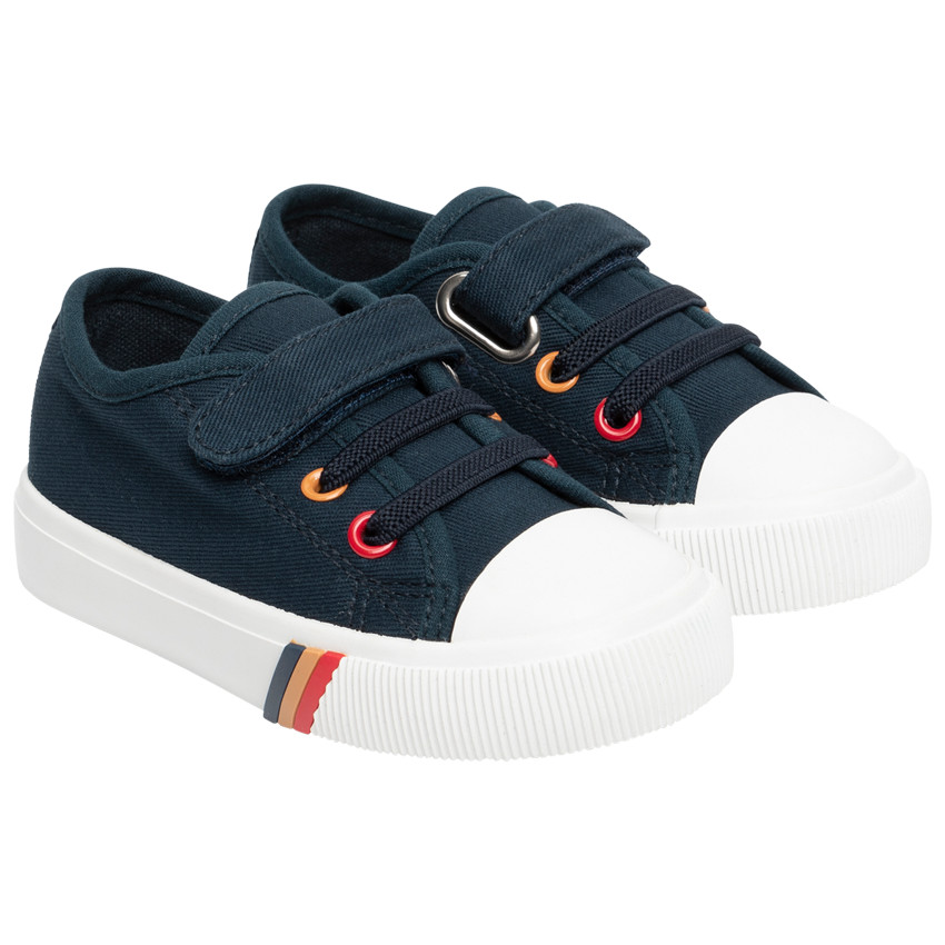 Zapatillas de lona bajas para bebé niño 