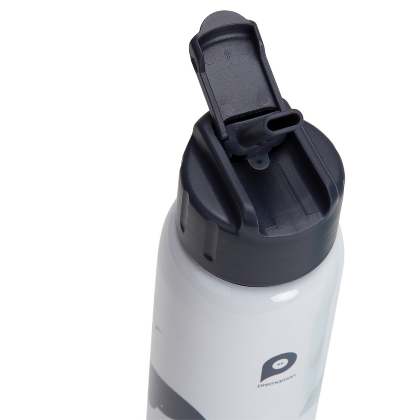 Botella de metal Pretty sea con pajita 380 ml 