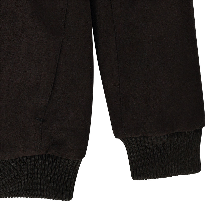 Júnior - Cazadora de ante con bolsillos  