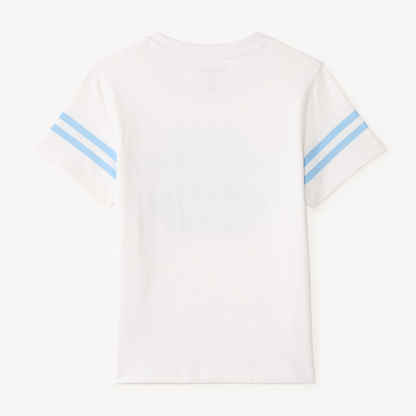 Camiseta de manga corta estilo fútbol americano para niño 