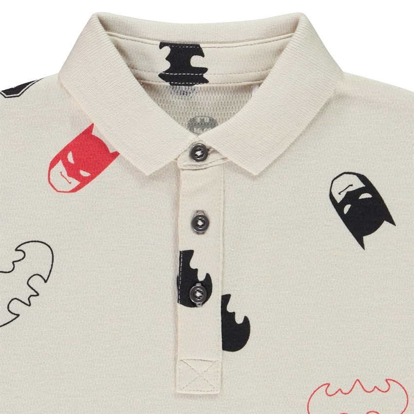 Polo de manga larga estampado de Batman Warner para niño  Additional Polo de manga larga estampado de Batman Warner para niño