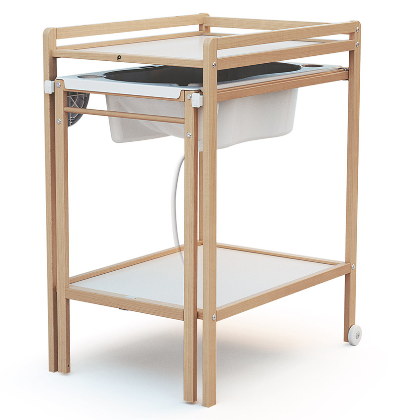 Cambiador 2 en 1 Tiny con bañera integrada 