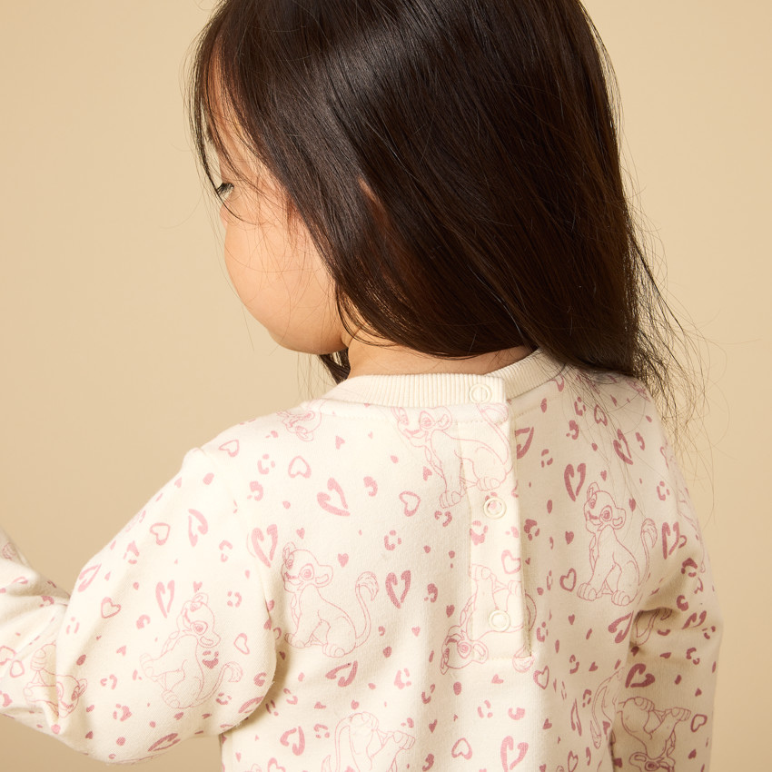 Vestido de manga larga estampado El Rey León Disney para bebé niña  Additional Vestido de manga larga estampado El Rey León Disney para bebé niña