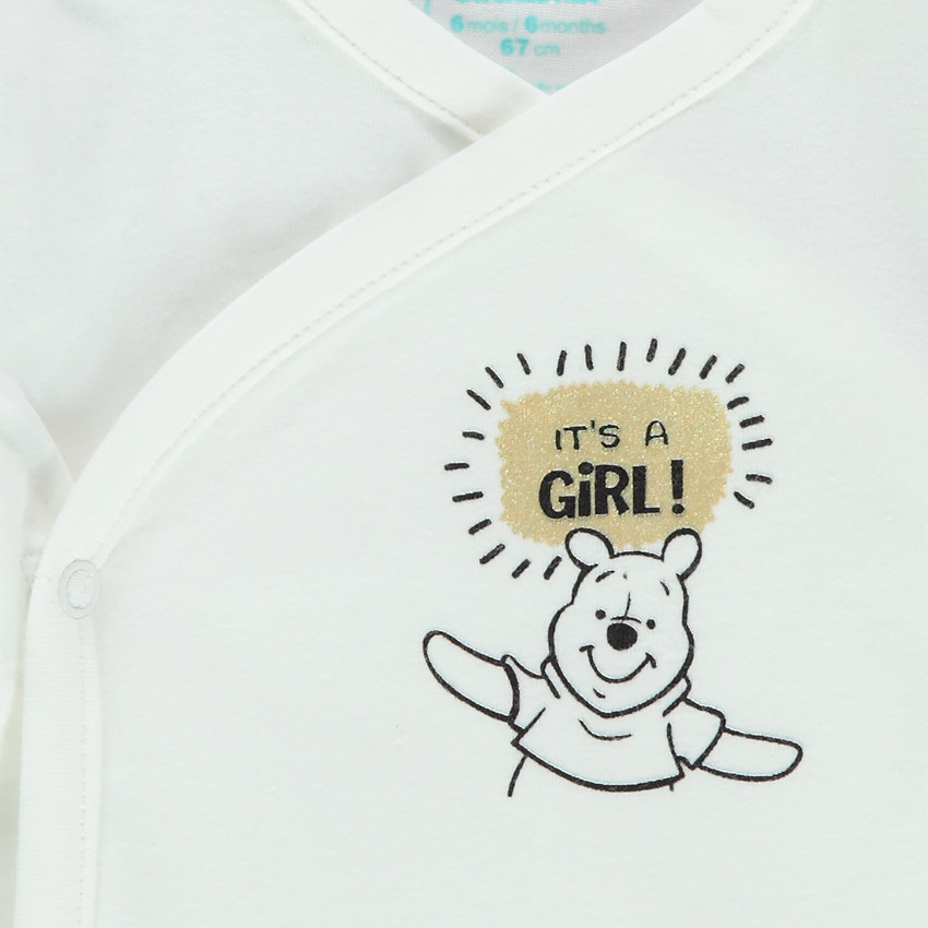 Body de manga larga con  lunares, estampado Winnie Disney  Additional Body de manga larga con  lunares, estampado Winnie Disney