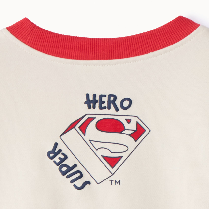 Sudadera de felpa oversize Superman Warner para bebé niño 