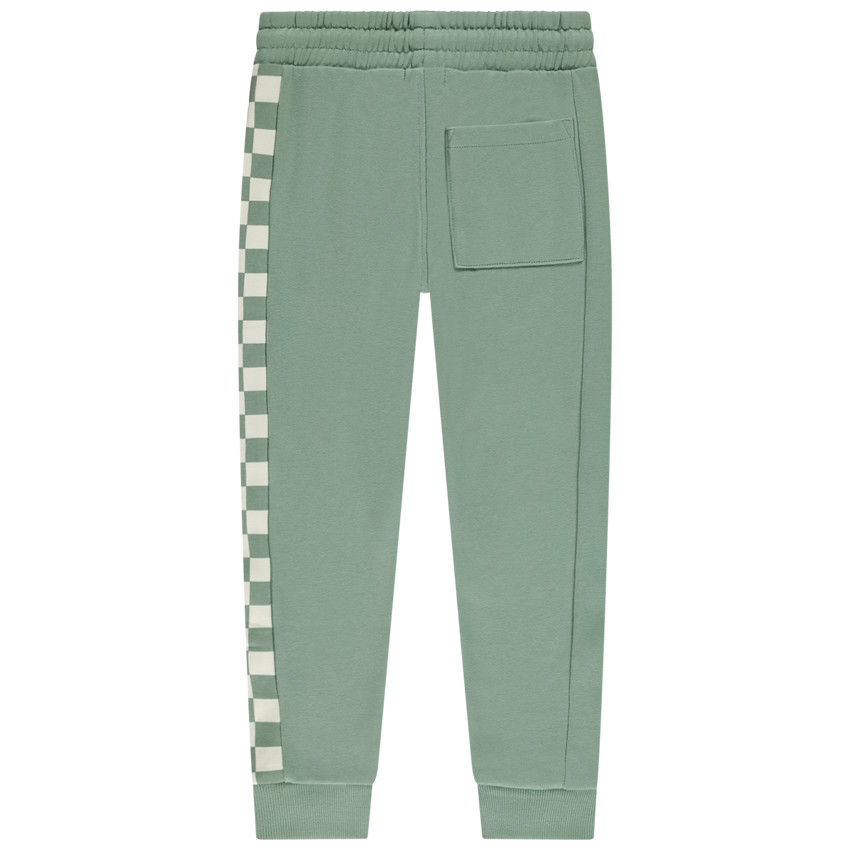 Jogging de felpa con motivo de cuadros para niño  Additional Jogging de felpa con motivo de cuadros para niño