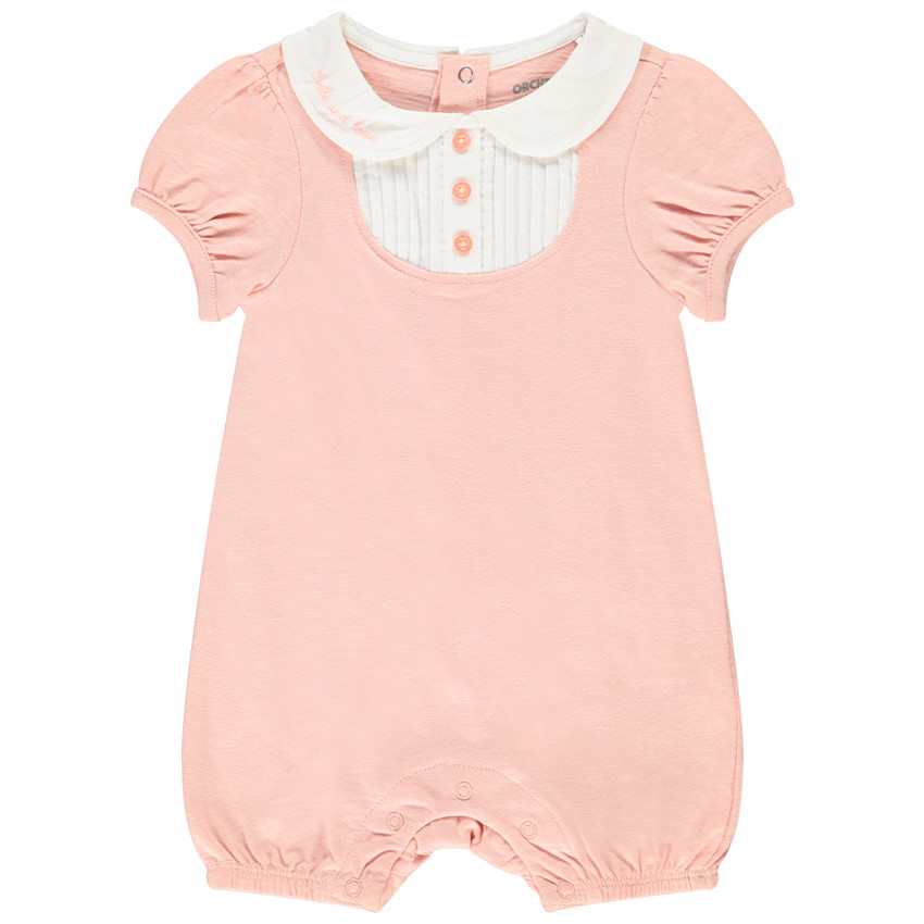 Mono corto cuello Peter Pan 