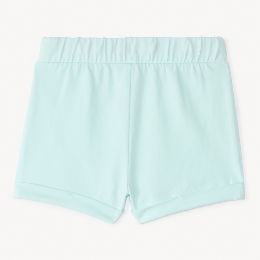 Short de jersey en couleur unie pour bébé fille 