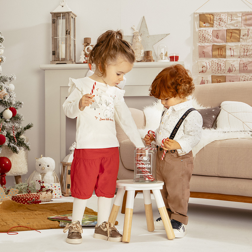 Camisa de manga larga con triangulos all-over 