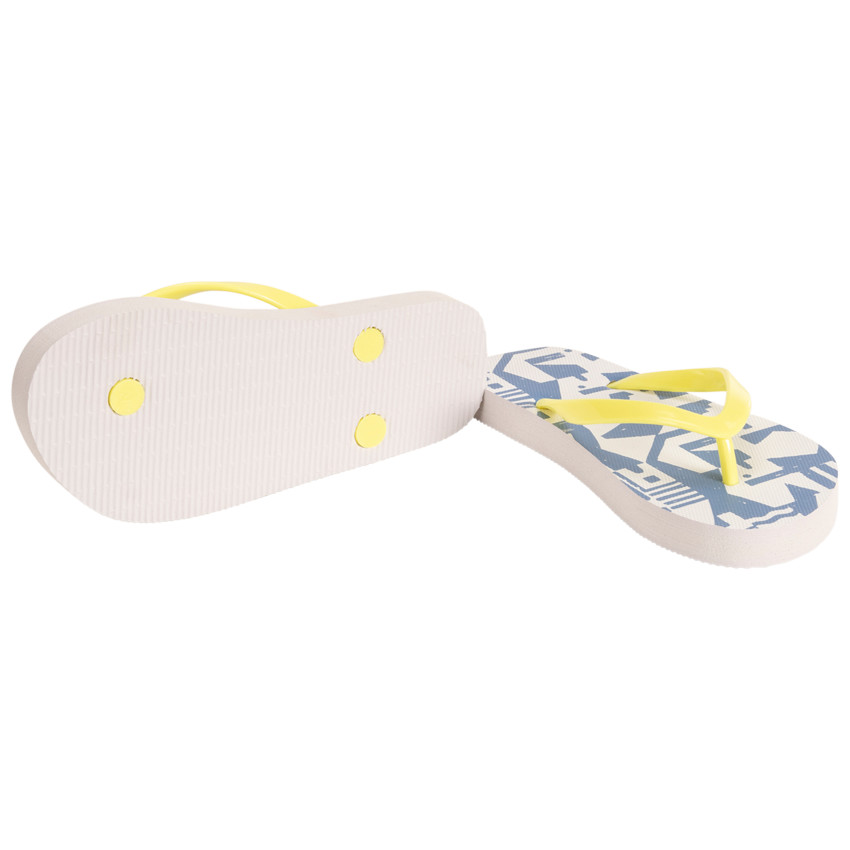 Chanclas con estampado abstracto para niño con correa según la edad 