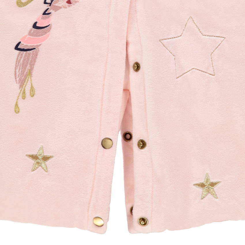 Buzo saquito con capucha Magic bird 