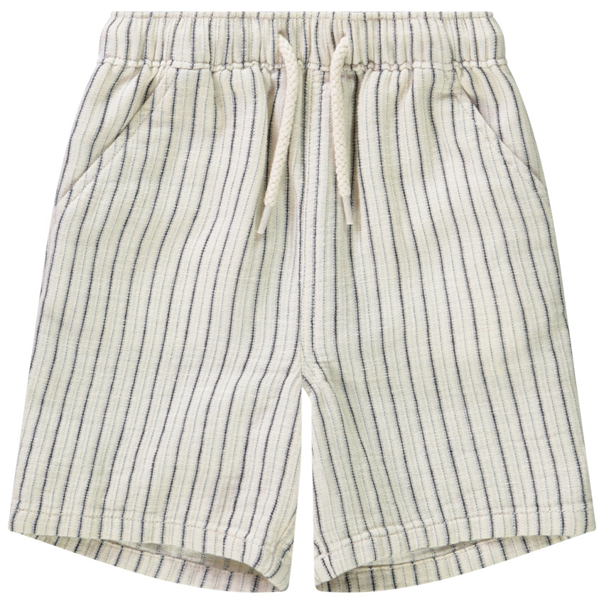 Bermudas de tela a rayas para bebé niño 