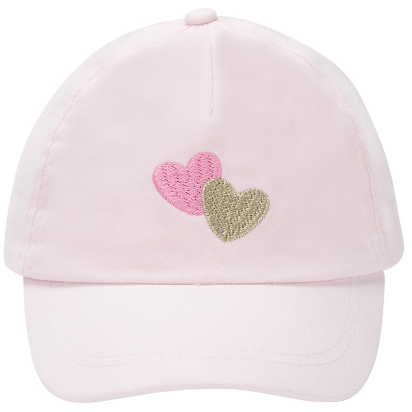 Gorra de denim con corazones bordados para niña  Additional Gorra de denim con corazones bordados para niña