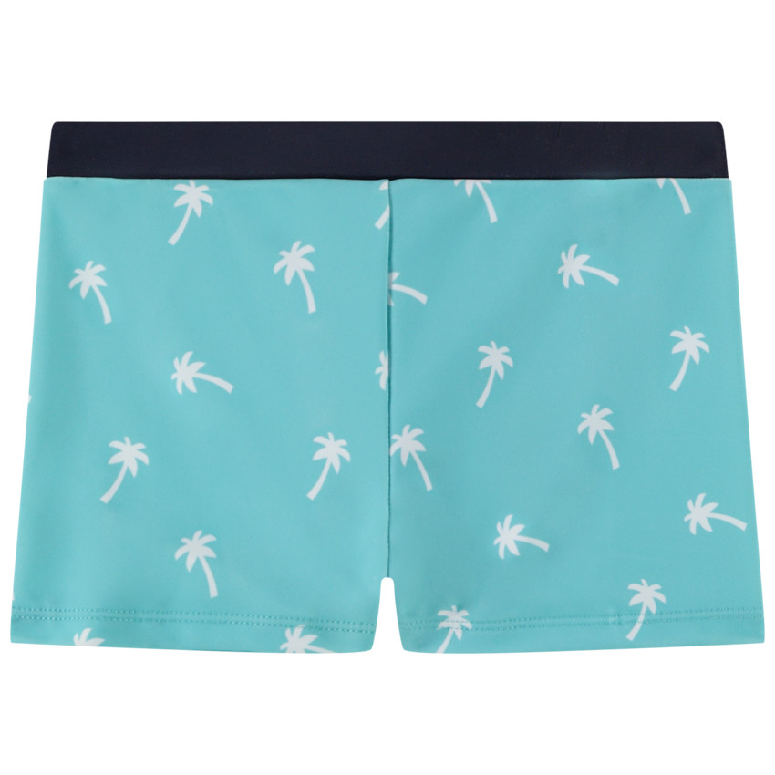 Bóxer de baño estampado palmeras para niño 