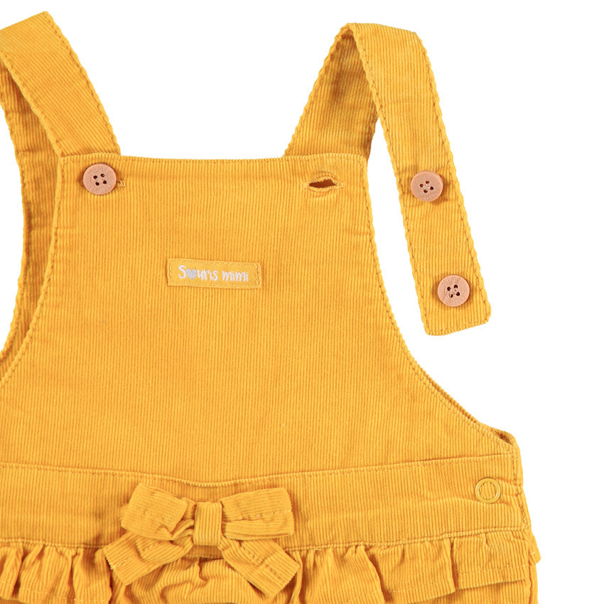 Mono de terciopelo forro sherpa con nudo y volante   Additional Mono de terciopelo forro sherpa con nudo y volante