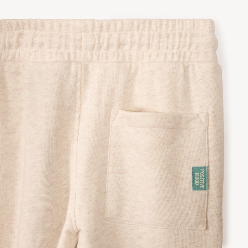 Conjunto de chándal de felpa jaspeada para niño 