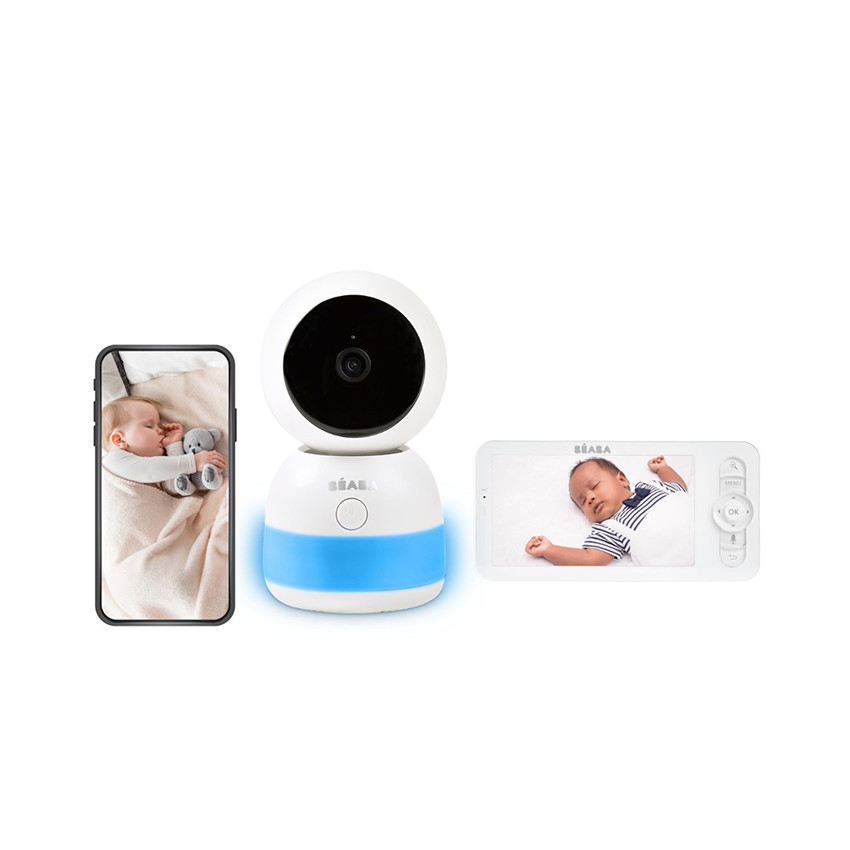 Babyphone vidéo Zen Light blanc  
