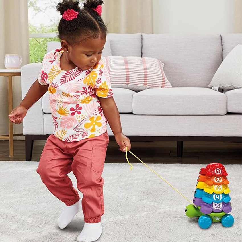 Juguete apilable Las tortugas arcoíris 