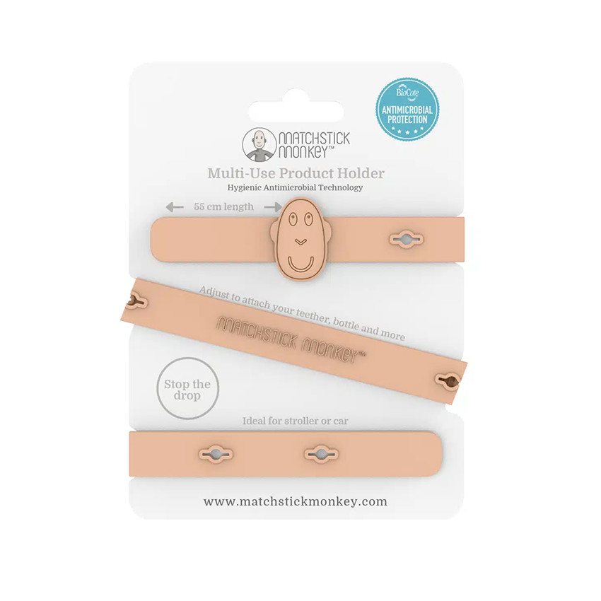 Cinta sujetamordedores y multiusos rosa palo 