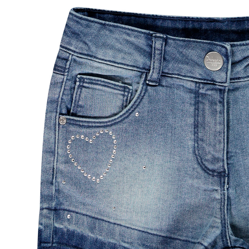 Short vaquero strass 