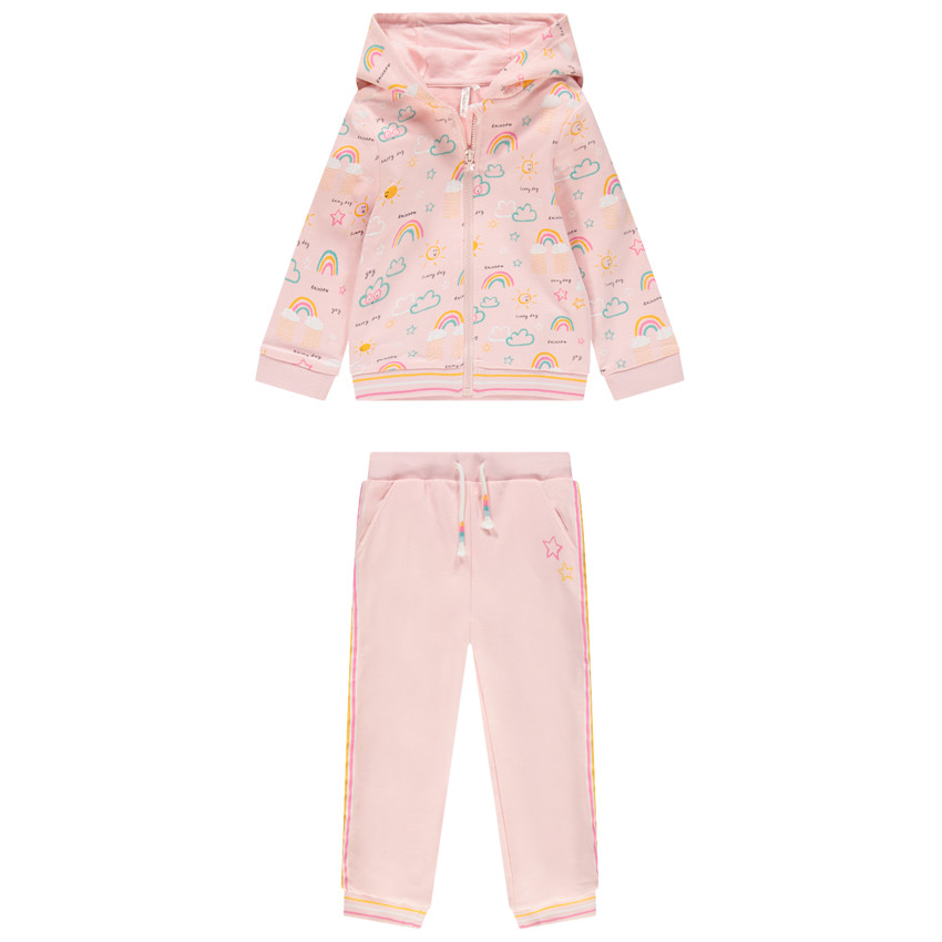 Chándal de felpa con estampado de arcoíris   Additional Chándal de felpa con estampado de arcoíris