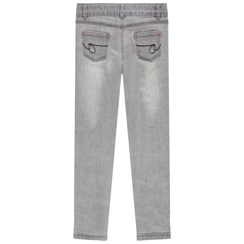 Jeans slim motivos fantasía estampados 