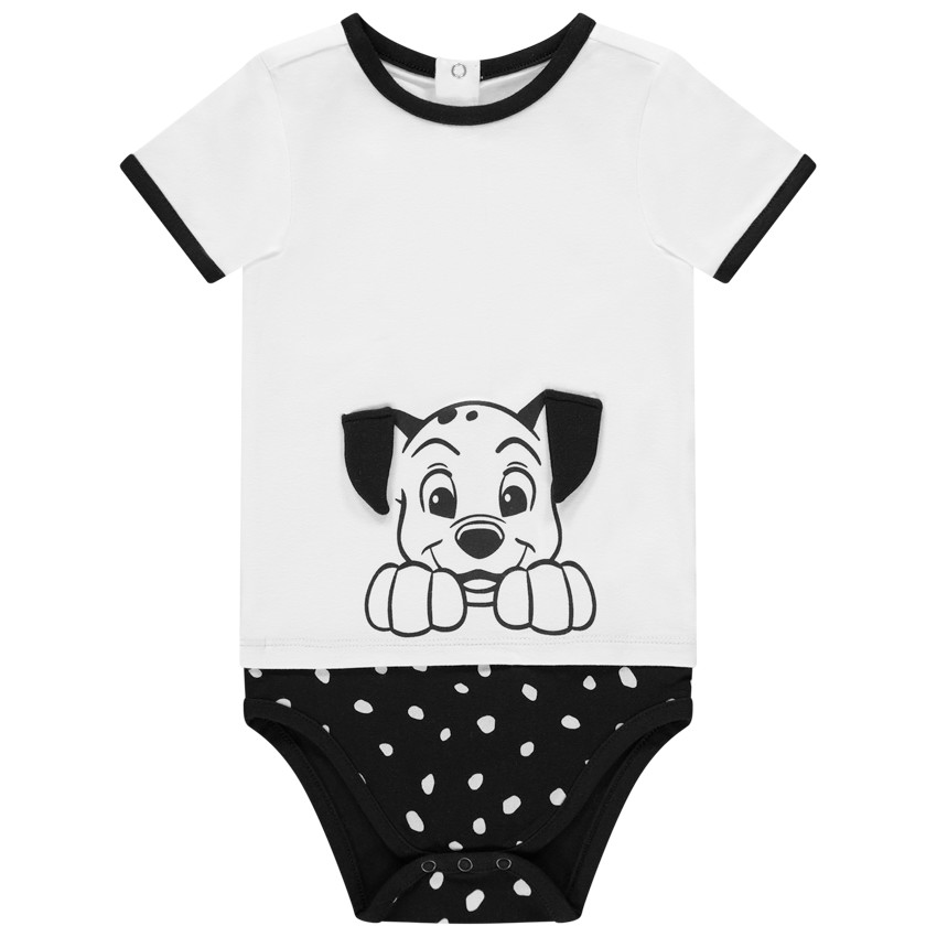 Body de algodón de manga corta con estampado de 101 dálmatas de Disney  Additional Body de algodón de manga corta con estampado de 101 dálmatas de Disney