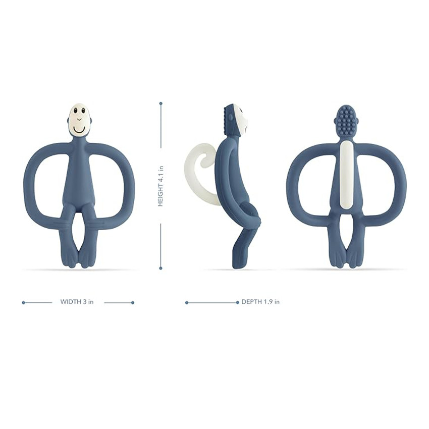 Anneau de dentition singe bleu 3M+ 