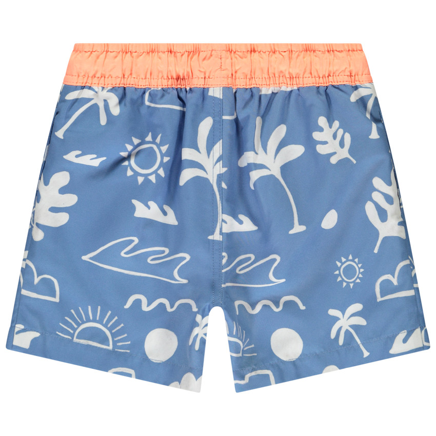 Bañador estampado de fantasía veraniego para niño 